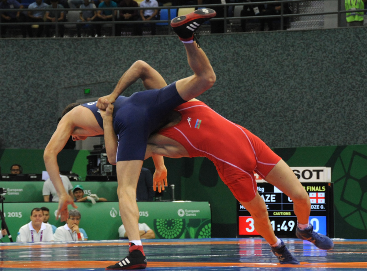 Güləşçilərimiz Avropa Oyunlarında ilk qızıl medalını qazandı: Rəsul Çunayev hərbi salam verdi(ƏLAVƏ OLUNUB 9) (FOTO, VİDEO)