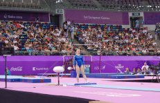 Gimnastlarımız medallar uğrunda mübarizəni davam etdirirlər (ƏLAVƏ OLUNUB-2) (FOTO)
