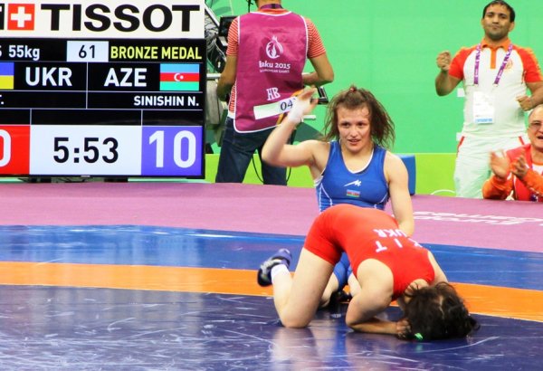 Azərbaycan güləşçisi bürünc medal uğrunda mübarizəyə qoşuldu