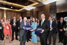 Prezident İlham Əliyev: “Biz gərgin çalışdıq, bütün Avropanın yaddaşında qalacaq səviyyədə Oyunları təşkil etdik” (FOTO)