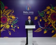 Prezident İlham Əliyev: “Biz gərgin çalışdıq, bütün Avropanın yaddaşında qalacaq səviyyədə Oyunları təşkil etdik” (FOTO)