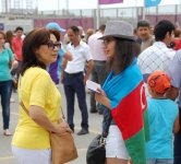 Avropa Oyunları çərçivəsində Milli Gimnastika Arenasında keçirilən yarışlara azarkeş marağı (FOTO)