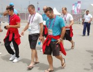 Avropa Oyunları çərçivəsində Milli Gimnastika Arenasında keçirilən yarışlara azarkeş marağı (FOTO)