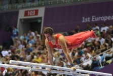Avropa Oyunlarında idman gimnastikası yarışlarının ikinci günündə idmançılar mübarizələrini davam etdirir (ƏLAVƏ OLUNUB) (FOTO)
