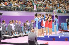 Avropa Oyunlarında idman gimnastikası yarışlarının ikinci günündə idmançılar mübarizələrini davam etdirir (ƏLAVƏ OLUNUB) (FOTO)