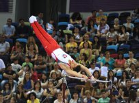 Avropa Oyunlarında idman gimnastikası yarışlarının ikinci günündə idmançılar mübarizələrini davam etdirir (ƏLAVƏ OLUNUB) (FOTO)