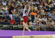 Avropa Oyunlarında idman gimnastikası yarışlarının ikinci günündə idmançılar mübarizələrini davam etdirir (ƏLAVƏ OLUNUB) (FOTO)