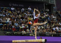 Avropa Oyunlarında idman gimnastikası yarışlarının ikinci günündə idmançılar mübarizələrini davam etdirir (ƏLAVƏ OLUNUB) (FOTO)