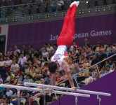 Azərbaycanın kişilərdən ibarət gimnastika yığması bürünc medal qazandı (FOTO)