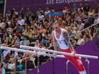 Azərbaycanın kişilərdən ibarət gimnastika yığması bürünc medal qazandı (FOTO)