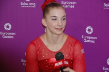 Britaniyalı gimnast: "Azərbaycanda idman üçün gözəl şərait yaradılıb" (FOTO)