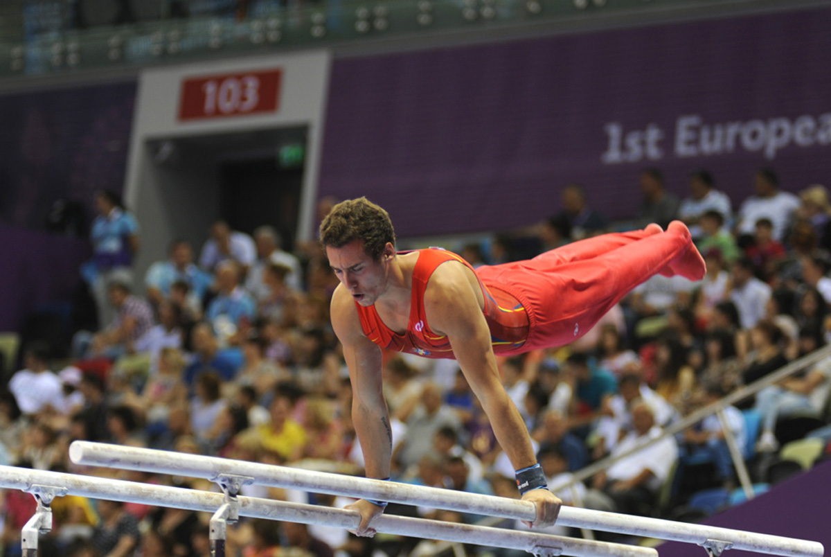 Avropa Oyunlarında idman gimnastikası yarışlarının ikinci günündə idmançılar mübarizələrini davam etdirir (ƏLAVƏ OLUNUB) (FOTO)