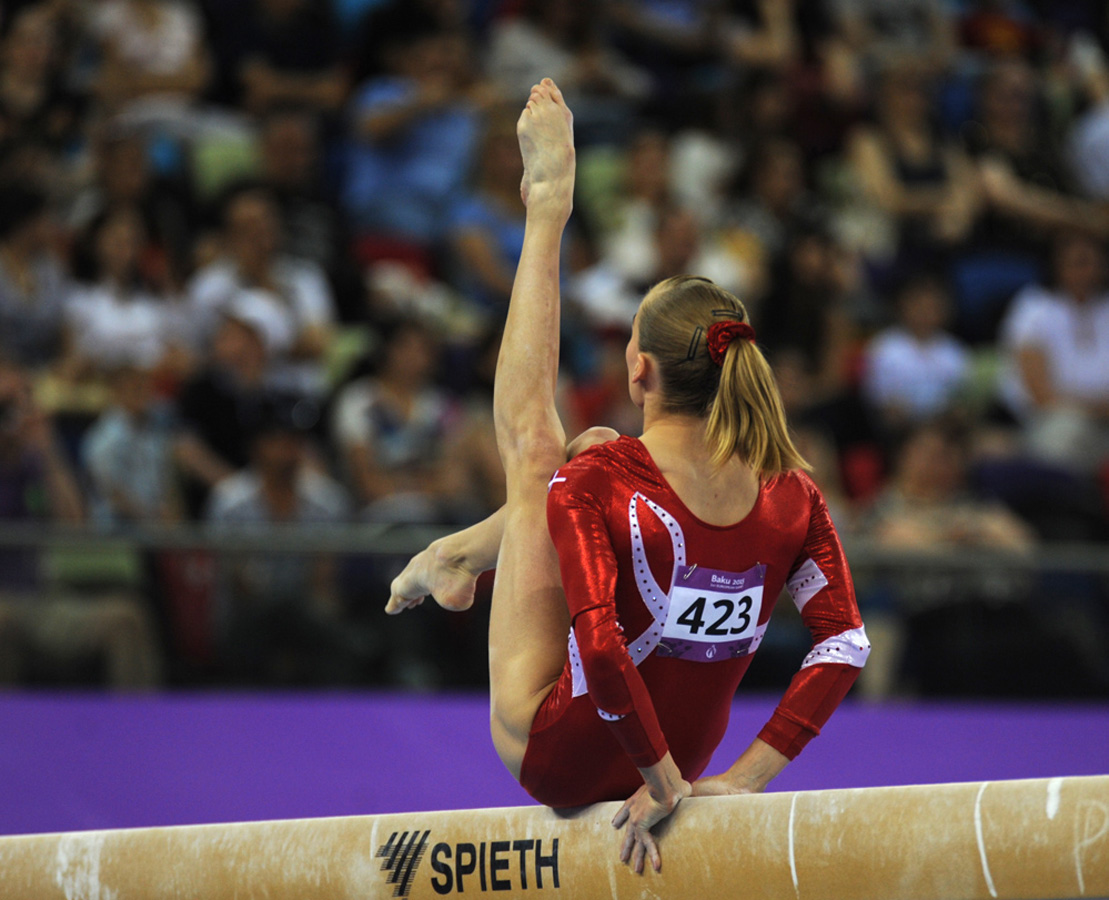 Avropa Oyunlarında idman gimnastikası yarışlarının ikinci günündə idmançılar mübarizələrini davam etdirir (ƏLAVƏ OLUNUB) (FOTO)