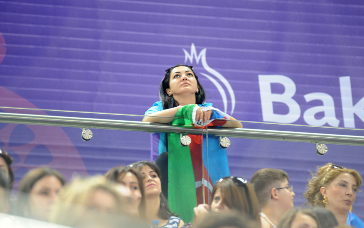 Avropa Oyunlarında idman gimnastikası yarışlarının ikinci günündə idmançılar mübarizələrini davam etdirir (ƏLAVƏ OLUNUB) (FOTO)