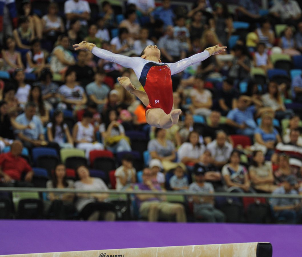 Avropa Oyunlarında idman gimnastikası yarışlarının ikinci günündə idmançılar mübarizələrini davam etdirir (ƏLAVƏ OLUNUB) (FOTO)