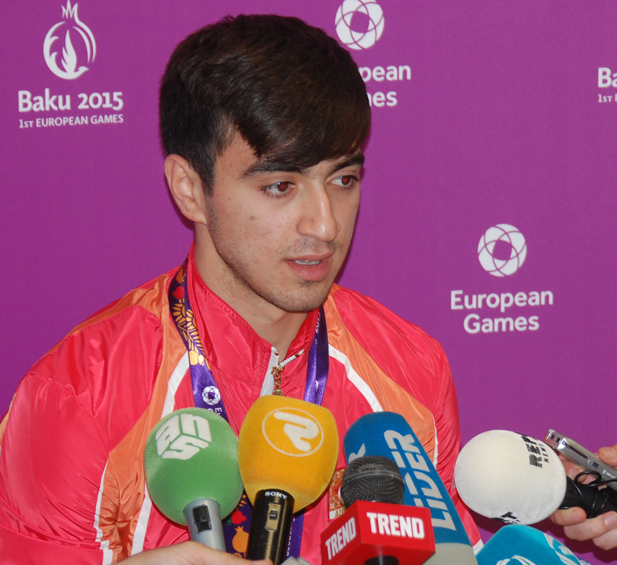 Azərbaycanlı gimnast: "Bundan da yaxşı nəticə göstərə bilərdik" (FOTO)