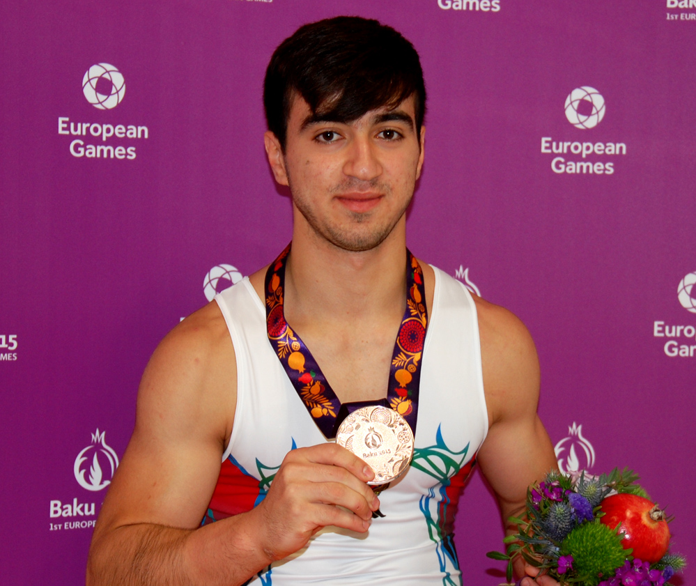 Azərbaycanlı gimnast: "Bundan da yaxşı nəticə göstərə bilərdik" (FOTO)