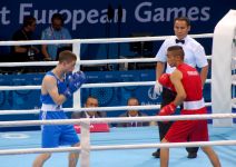 Avropa Oyunlarında boks yarışlarının ilk günü (FOTO)