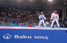 Azərbaycan taekvondoçusu yarımfinala yüksəldi (FOTO)