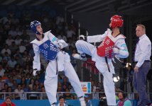 Azərbaycan taekvondoçusu yarımfinala yüksəldi (FOTO)