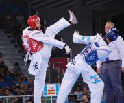 Azərbaycan taekvondoçusu yarımfinala yüksəldi (FOTO)