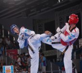 Azərbaycan taekvondoçusu yarımfinala yüksəldi (FOTO)