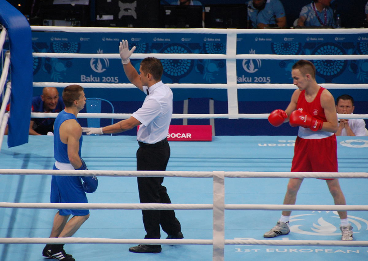 Avropa Oyunlarında boks yarışlarının ilk günü (FOTO)