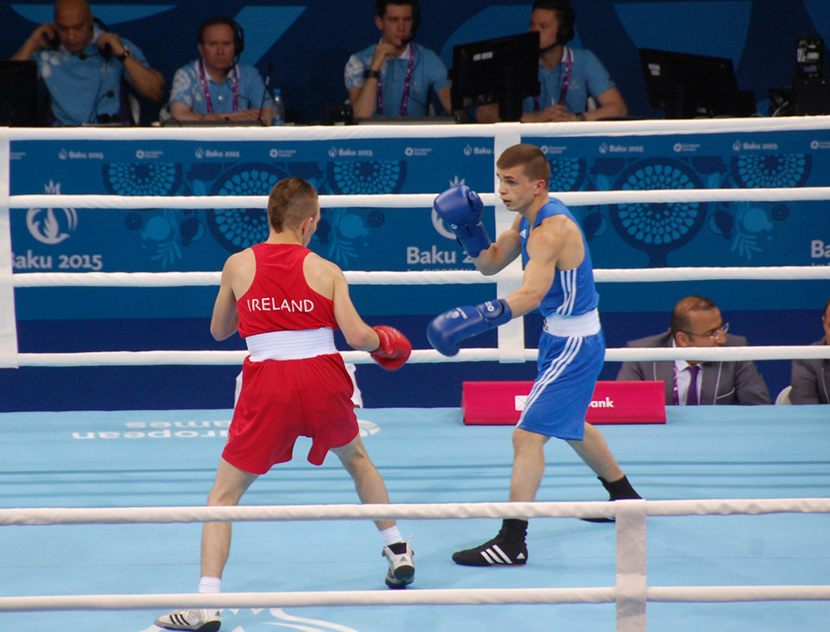 Avropa Oyunlarında boks yarışlarının ilk günü (FOTO)
