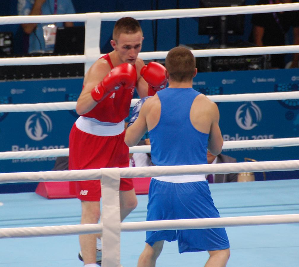 Avropa Oyunlarında boks yarışlarının ilk günü (FOTO)