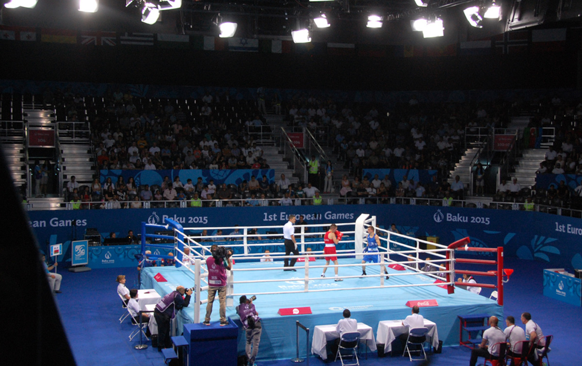 Avropa Oyunlarında boks yarışlarının ilk günü (FOTO)