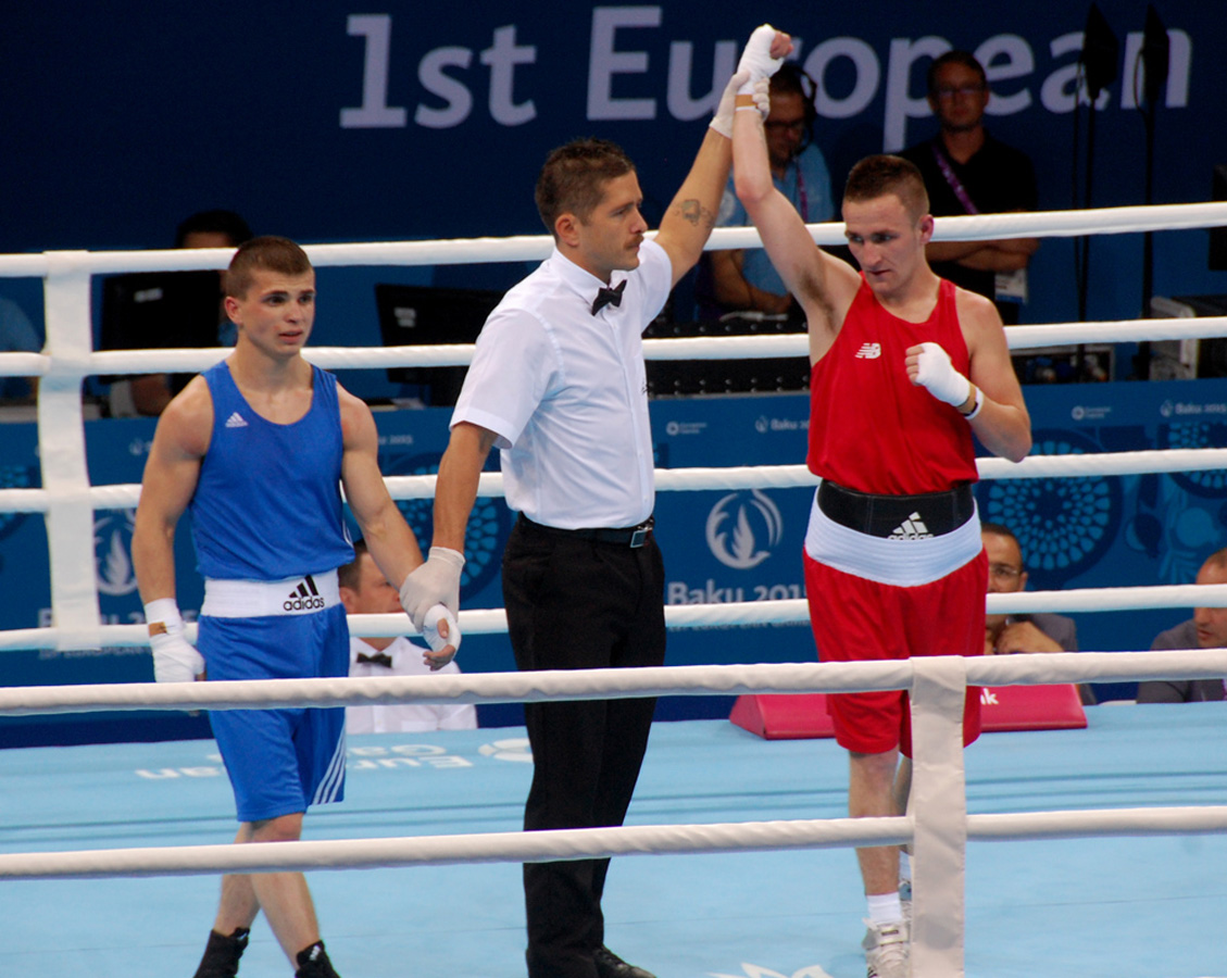 Avropa Oyunlarında boks yarışlarının ilk günü (FOTO)