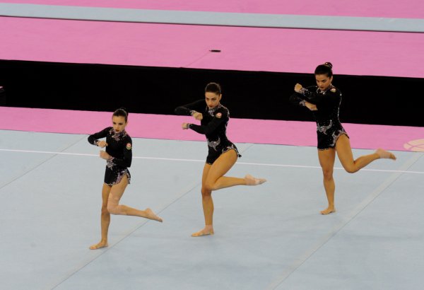 I Avropa Oyunlarında azərbaycanlı gimnastlar akrobatika yarışlarında final mərhələsinə çıxdı (FOTO)