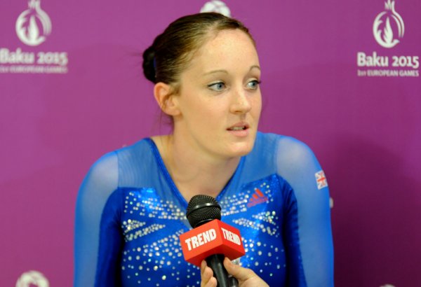 Britaniyalı idmançı: "Azərbaycanın yaxşı gimnastları var" (FOTO)