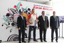 MOK-da Avropa Oyunlarının mükafatçılarının təntənəli təbriketmə mərasimi keçirilib (FOTO)