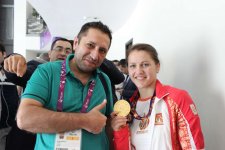 MOK-da Avropa Oyunlarının mükafatçılarının təntənəli təbriketmə mərasimi keçirilib (FOTO)