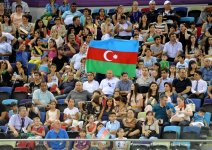 I Avropa Oyunlarında batut gimnastikası yarışları keçirilir (FOTO)