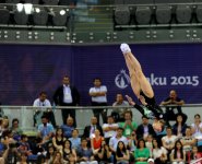 I Avropa Oyunlarında batut gimnastikası yarışları keçirilir (FOTO)