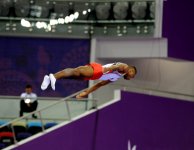 I Avropa Oyunlarında batut gimnastikası yarışları keçirilir (FOTO)
