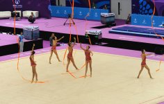 Birinci Avropa Oyunlarında gimnastika yarışlarının növbəti mərhələsinə start verilib  (FOTO)