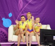 Birinci Avropa Oyunlarında gimnastika yarışlarının növbəti mərhələsinə start verilib  (FOTO)