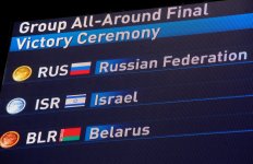 Rusiyalı gimnastlar I Avropa Oyunlarının çoxnövçülük yarışlarında qızıl medal qazandı (FOTO)