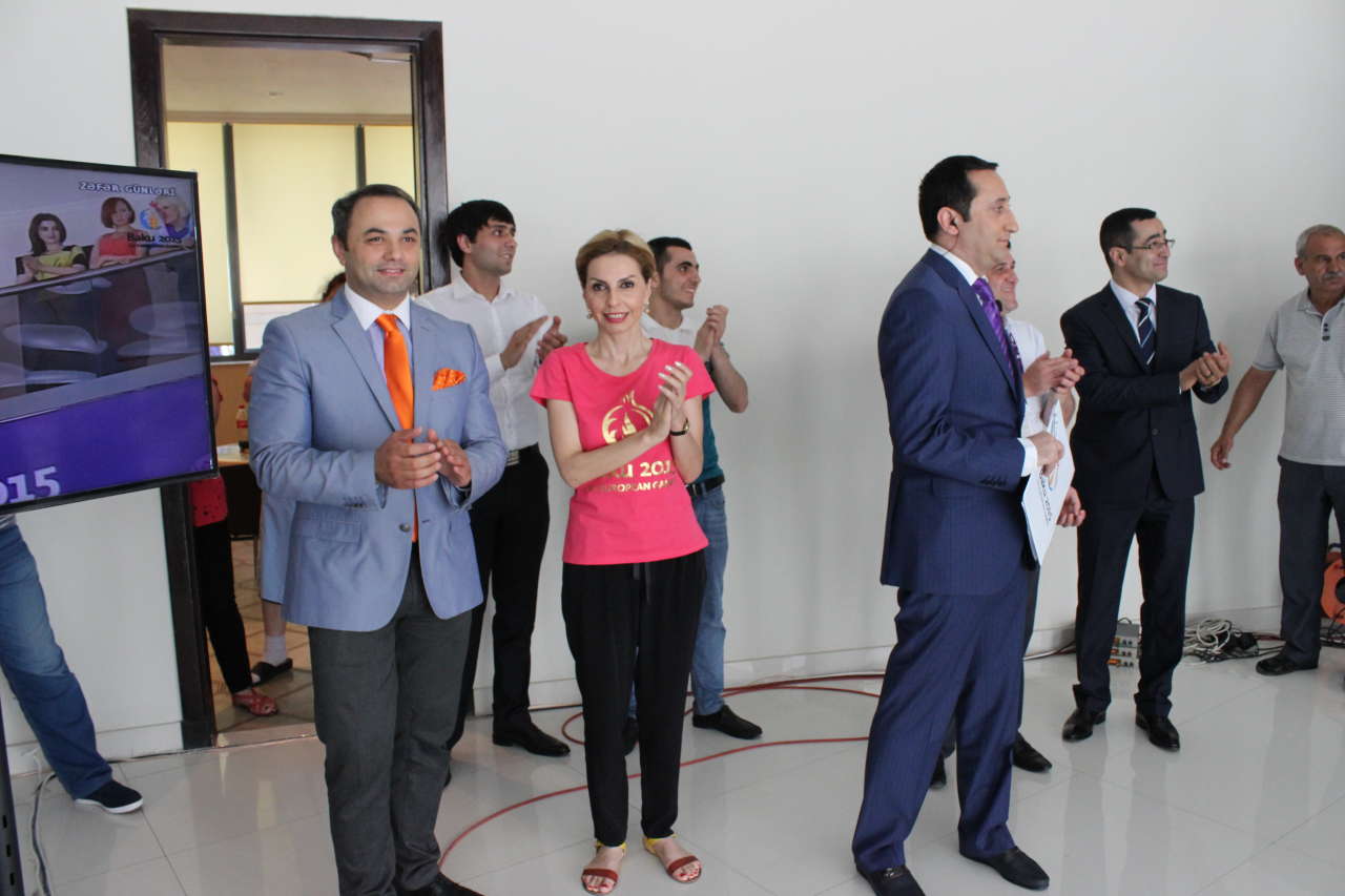 MOK-da Avropa Oyunlarının mükafatçılarının təntənəli təbriketmə mərasimi keçirilib (FOTO)