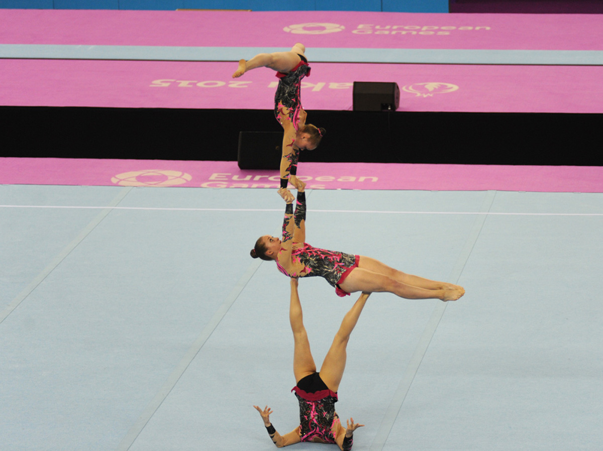 Birinci Avropa Oyunlarında gimnastika yarışlarının növbəti mərhələsinə start verilib  (FOTO)