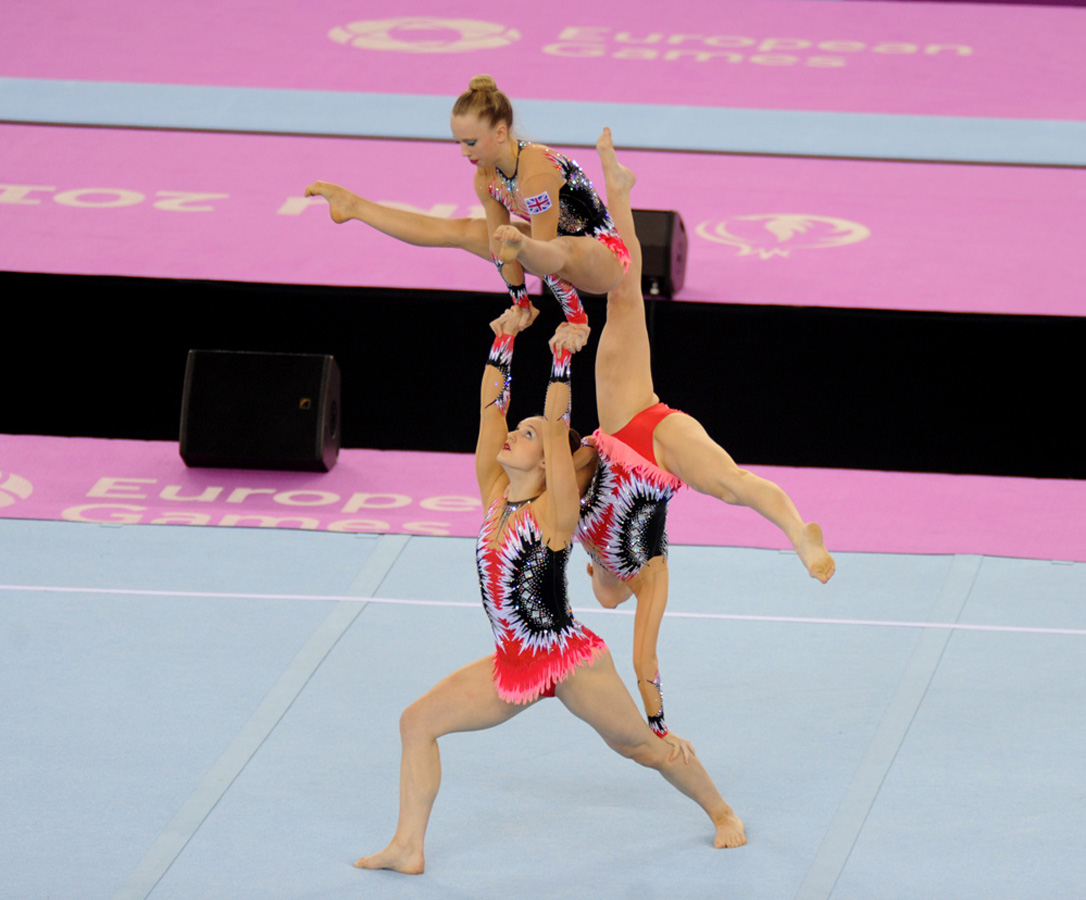 Birinci Avropa Oyunlarında gimnastika yarışlarının növbəti mərhələsinə start verilib  (FOTO)