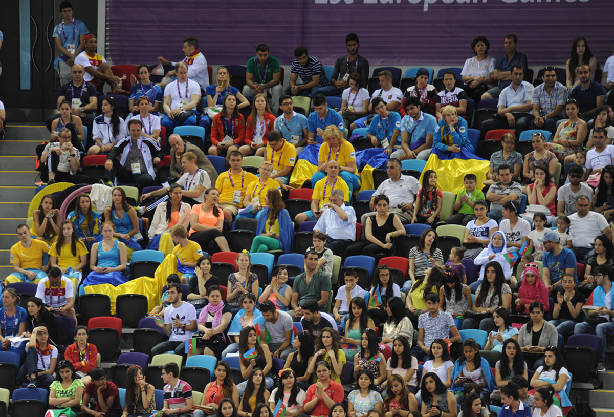 Birinci Avropa Oyunlarında gimnastika yarışlarının növbəti mərhələsinə start verilib  (FOTO)