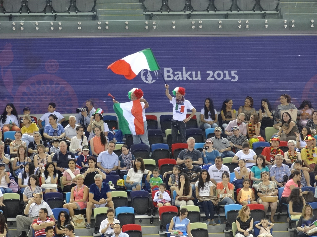 Birinci Avropa Oyunlarında gimnastika yarışlarının növbəti mərhələsinə start verilib  (FOTO)
