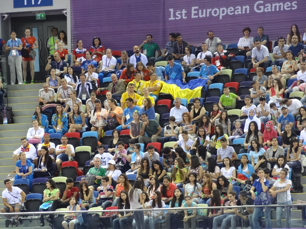 Birinci Avropa Oyunlarında gimnastika yarışlarının növbəti mərhələsinə start verilib  (FOTO)