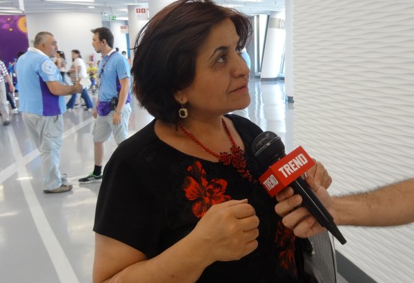 Yerli azarkeş: "Gimnastlarımız üçün çox gözəl şərait yaradılıb" (FOTO)