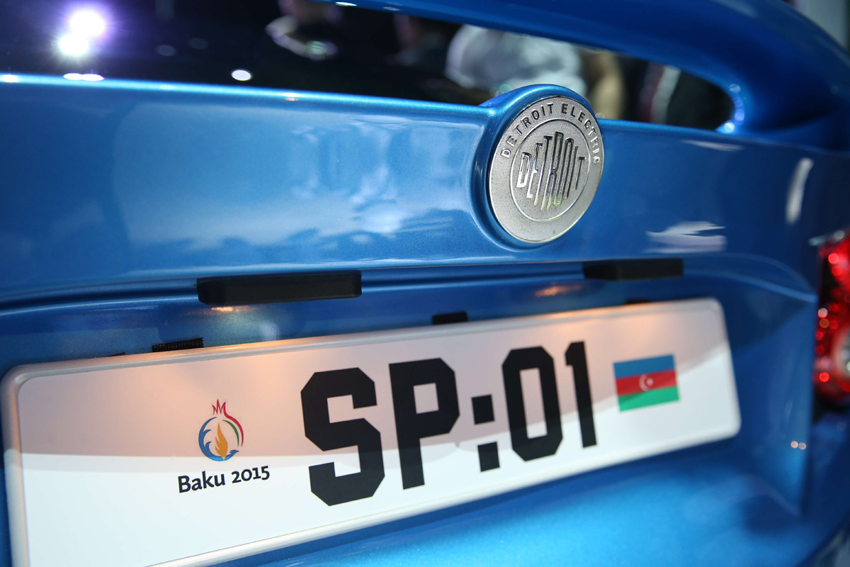 Bakıda “Detroit Electric SP:01” elektrik avtomobilinin Avropa təqdimatı olub (FOTO,VİDEO)