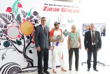 MOK-da ötən gün Avropa Oyunlarında medal qazanmış idmançılarımızla ənənəvi görüş (FOTO)